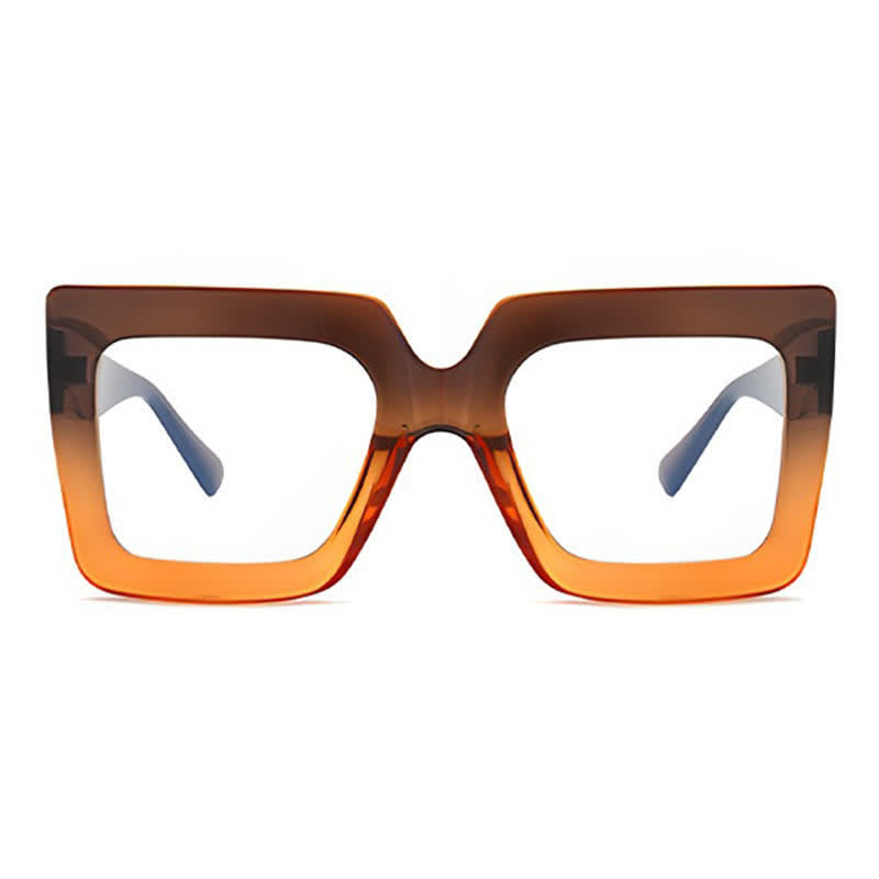 Spykay™ EG26812 Oversized Square Frame Anti-blue Light Glasses