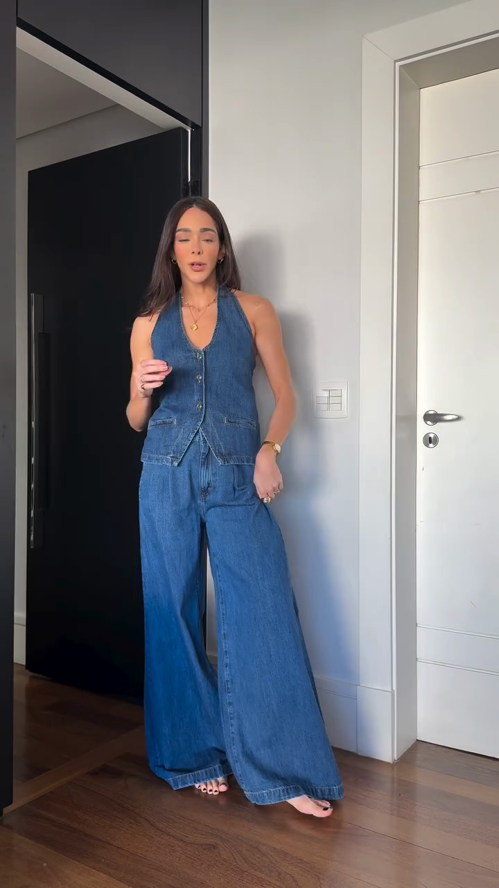 Denim Two - Piece Set