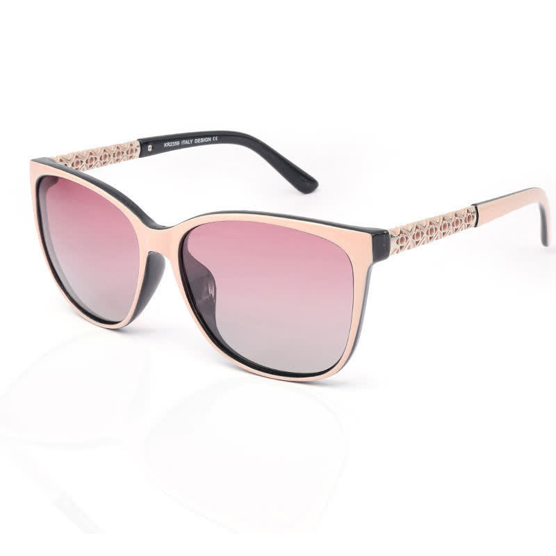 Spykay™ SG60933 Cat-Eye Frame Hipster Polarized Sunglasses