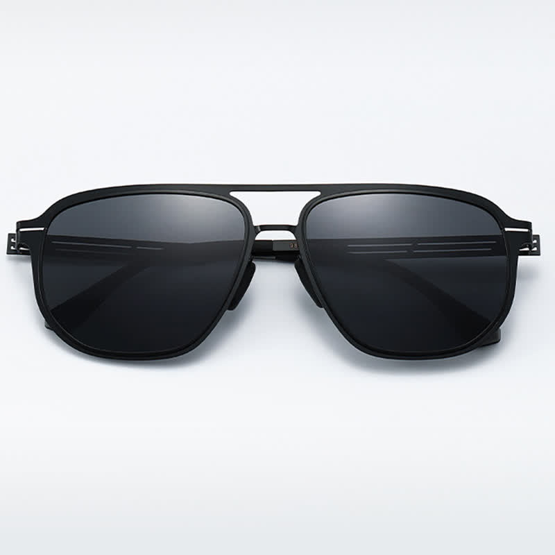Spykay™ SG60939 Double Bridges Polarized Lightweight Aviator Sunglasses for Driving