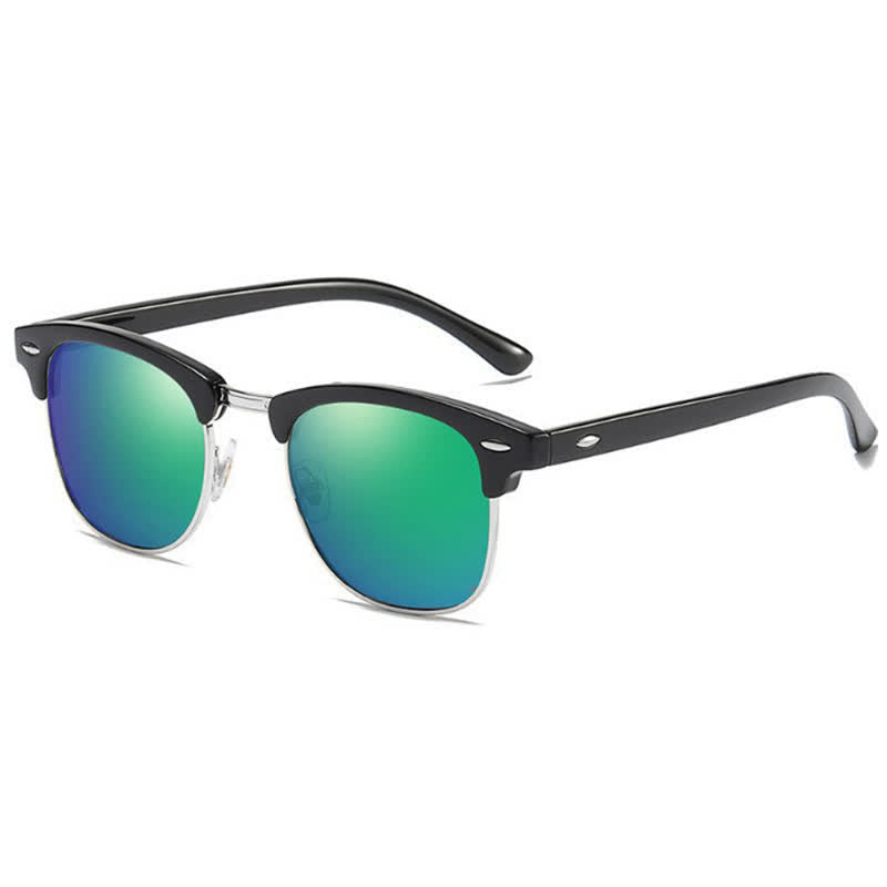 Spykay™ SG60929 Semi-Rimless Polarized Square Frame Browline Sunglasses for Fishing&Driving