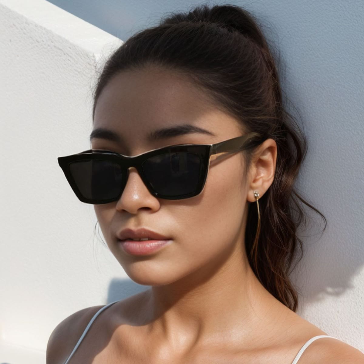 Spykay™ SG1007 Cat-Eye Frame Classic Sunglasses