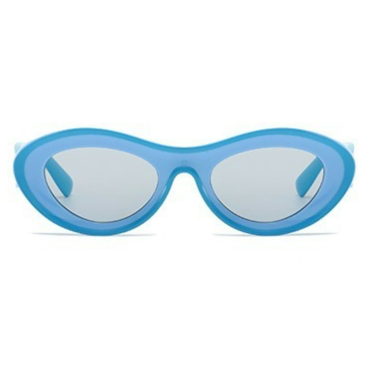 Spykay™ SG1011 Y2K Oval Frame Dopamine Color Sunglasses