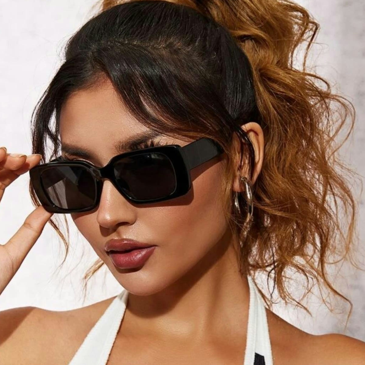 Spykay™ SG1014 Oval Frame Classic Sunglasses