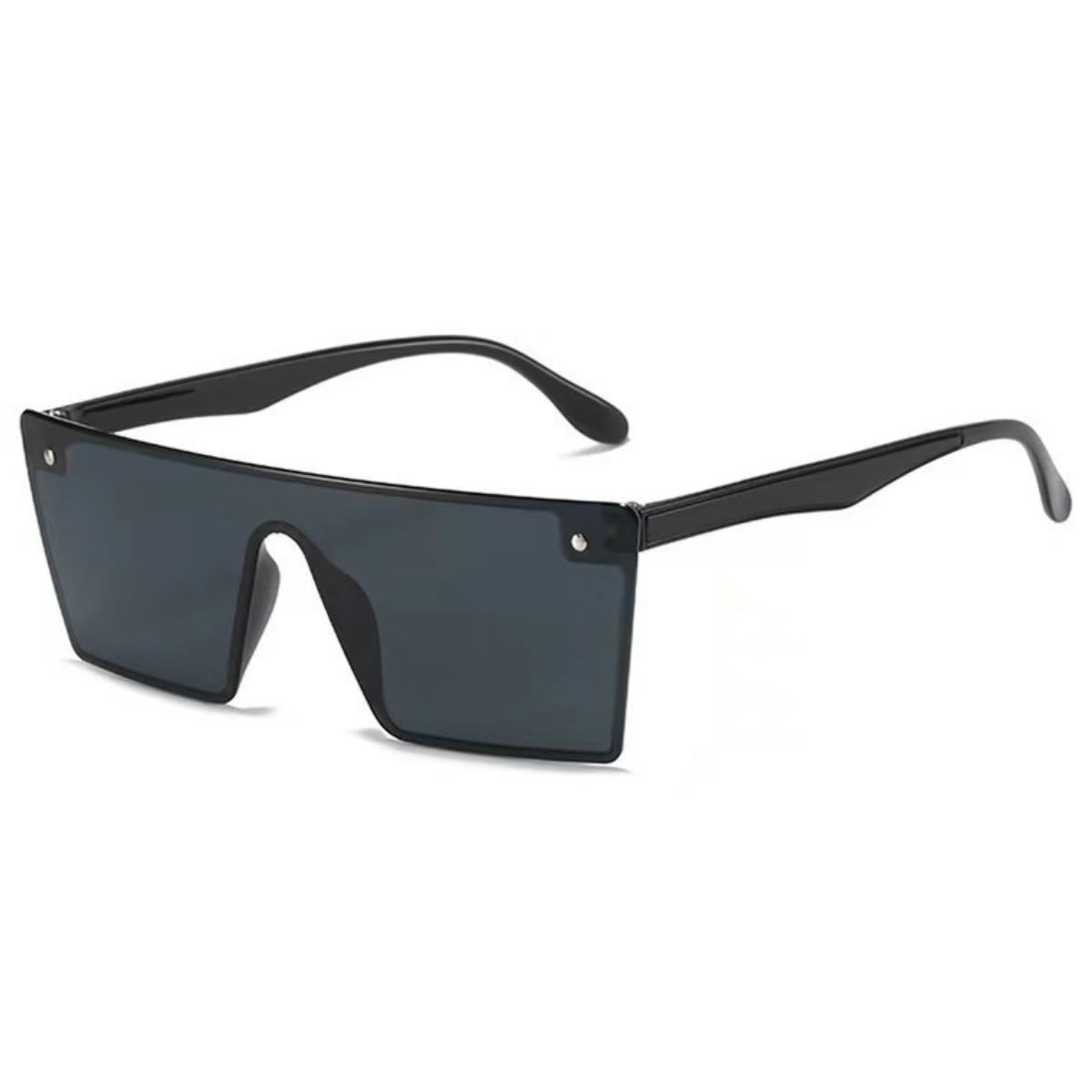 Spykay™ SG1017 Geek-Chic One-piece Square Frame Fashion Sunglasses