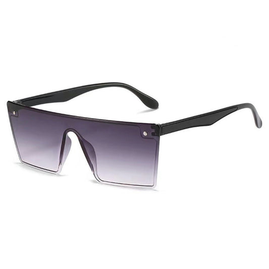 Spykay™ SG1017 Geek-Chic One-piece Square Frame Fashion Sunglasses