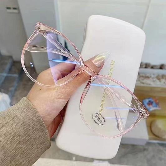 Spykay™ EG1016 Unisex Anti-Eyestrain Transparent Lens Glasses, For Computer, TV, Gaming, Smartphone Use