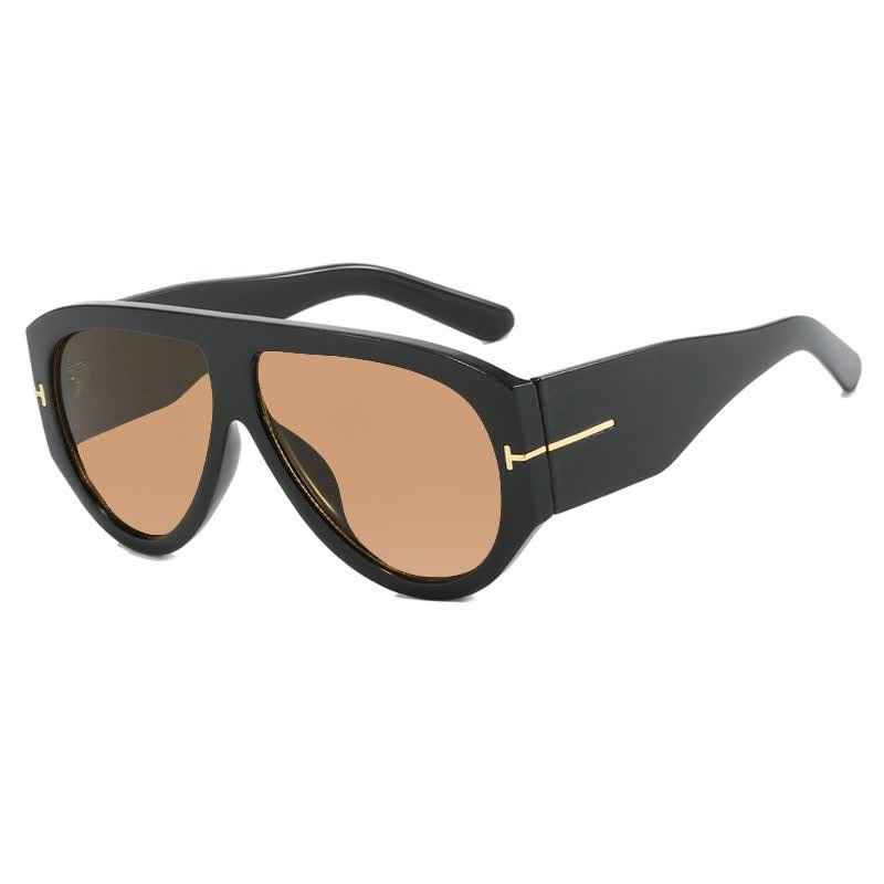 Spykay™ SG60664 'T' Design Toad Frame Aviator Sunglasses