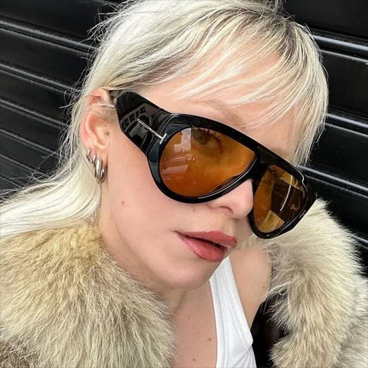 Spykay™ SG60664 'T' Design Toad Frame Aviator Sunglasses
