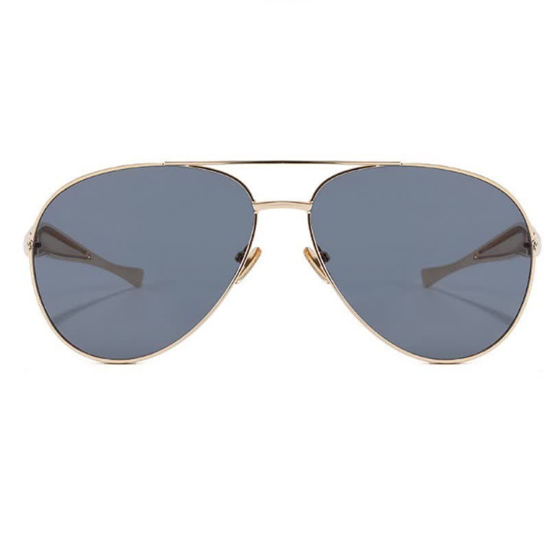 Spykay™ SG60665 Vintage Double Bridges Aviator Frame Sunglasses