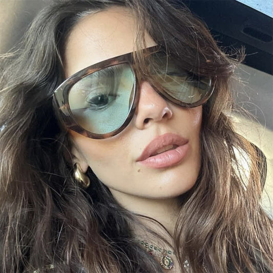 Spykay™ SG60677 Vintage Oversized Frame Aviator  Sunglasses
