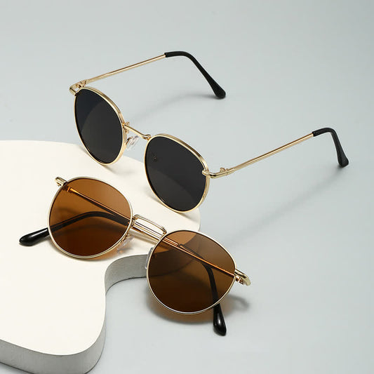 Spykay™ SG60698 Retro-Vintage Round Frames Sunglasses