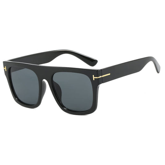 Spykay™ SG60697 'T' Design Square Frames Oversized Sunglasses