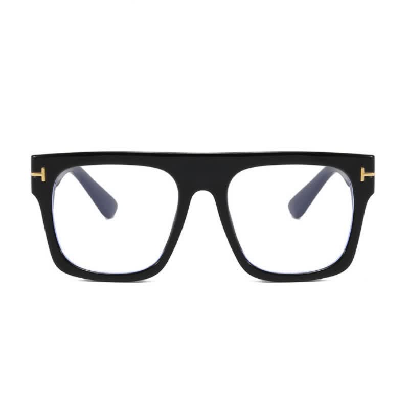 Spykay™ EG26668 Anti-blue Light 'T' Design Square Frames Oversized Eyeglasses