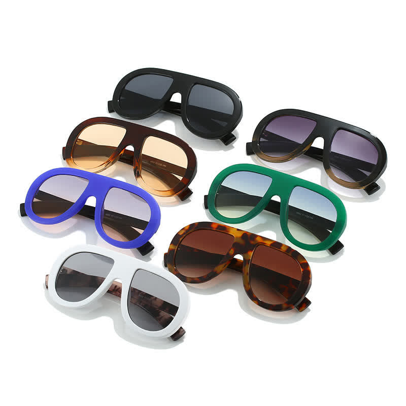 Spykay™ SG60687 Oversized Frame Hipster Aviator Sunglasses