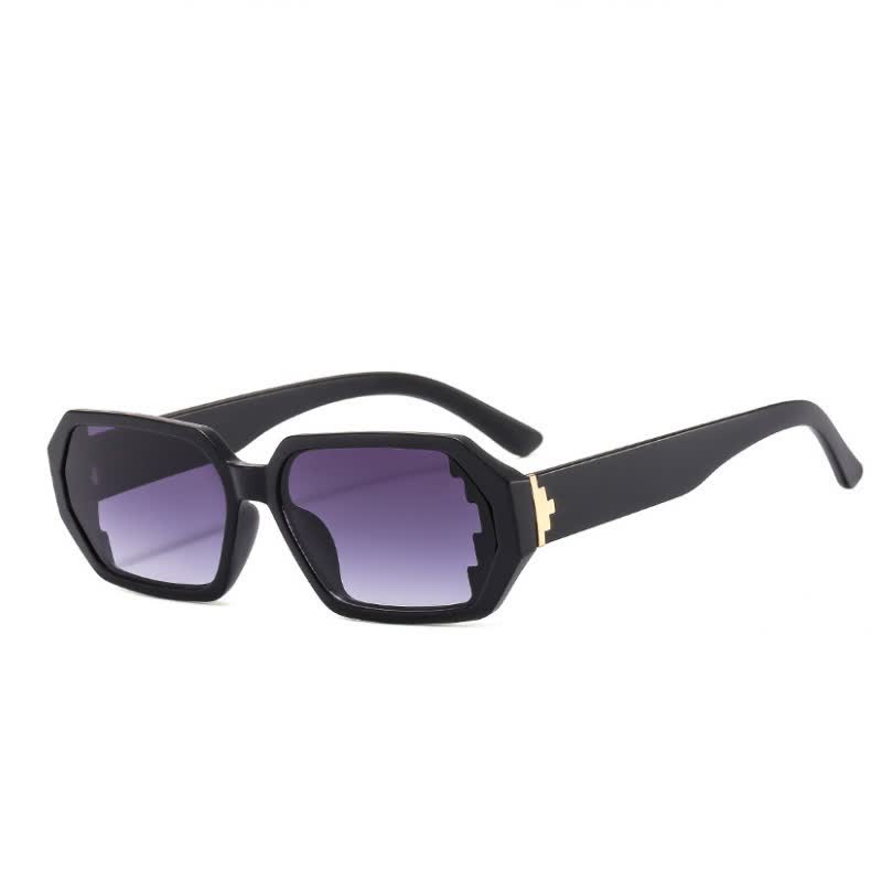 Spykay™ SG60689 Unisex Leopard Pattern Geometric Frame Sunglasses