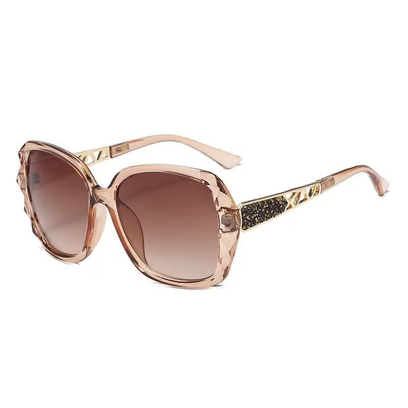 Spykay™ SG60694 Square Frame Oversized Polarized Driving Sunglasses