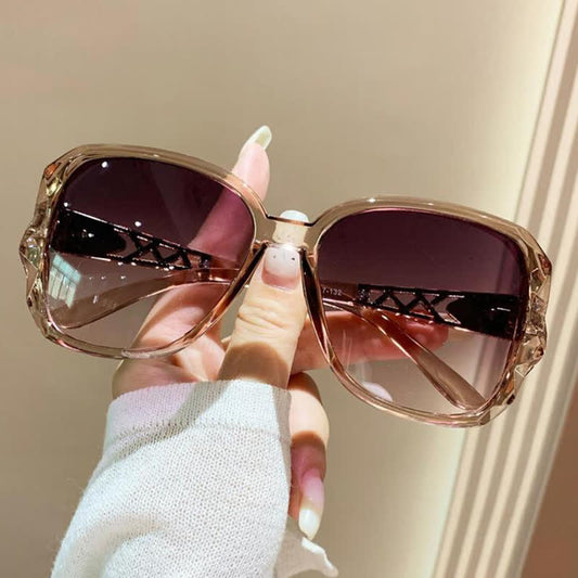 Spykay™ SG60694 Square Frame Oversized Polarized Driving Sunglasses