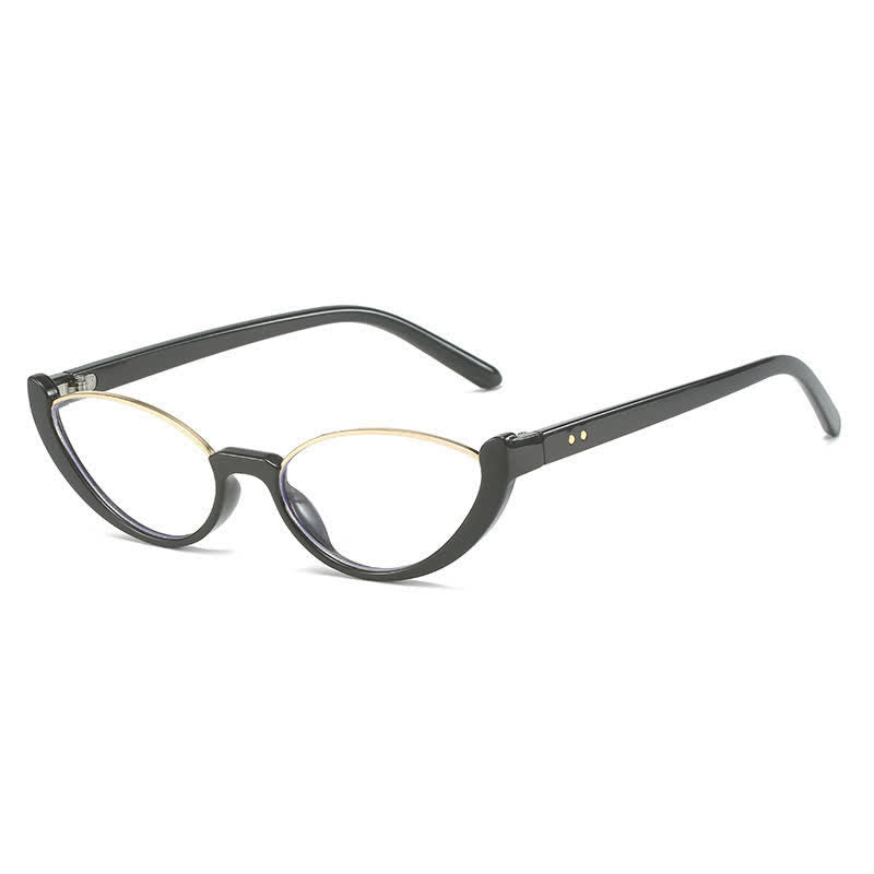Spykay™ EG26680 Unisex Hipster Semi-Rimless Cat-Eye Eyeglasses