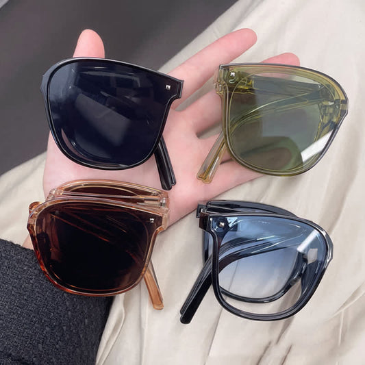 Spykay™ SG60717 Unisex Square Frame Foldable Sunglasses