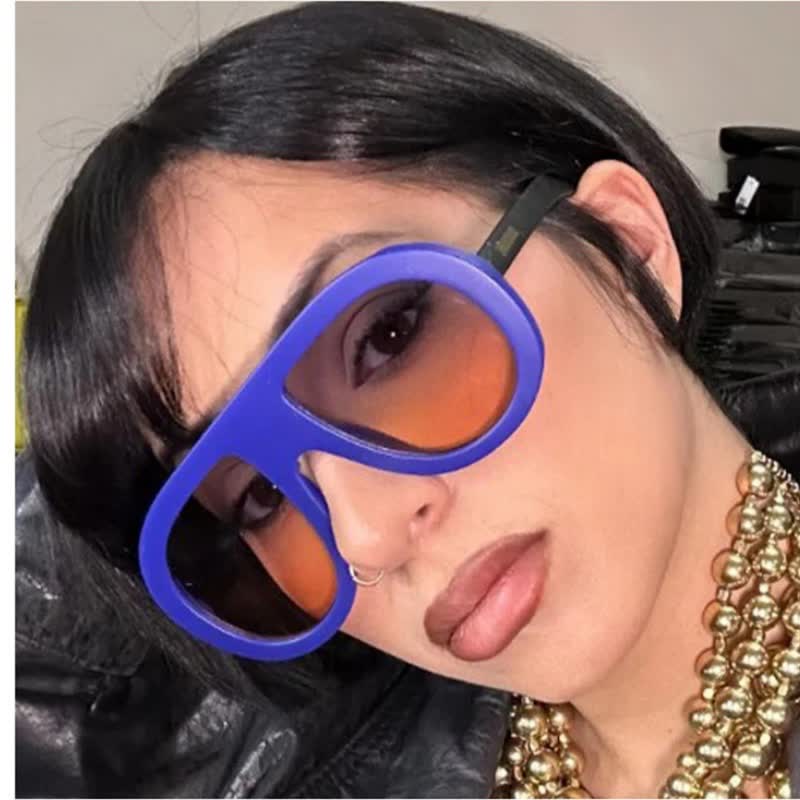Spykay™ SG60687 Oversized Frame Hipster Aviator Sunglasses
