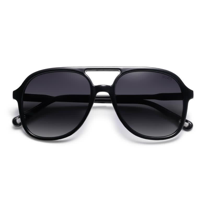 Spykay™ SG60740 Retro-Vintage Double Bridges Polarized Aviator Sunglasses
