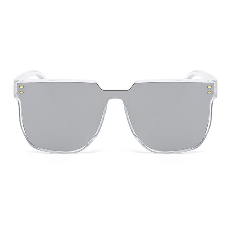 Spykay™ SG60739 Mirror Lens Square Frame Driving Sunglasses