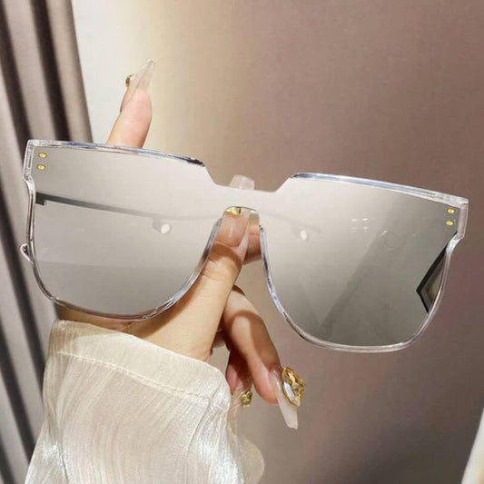 Spykay™ SG60739 Mirror Lens Square Frame Driving Sunglasses