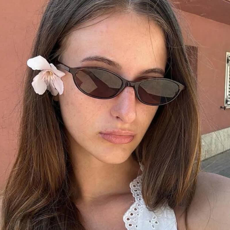 Spykay™ SG60724 Small Oval Frame Fashion Sunglasses