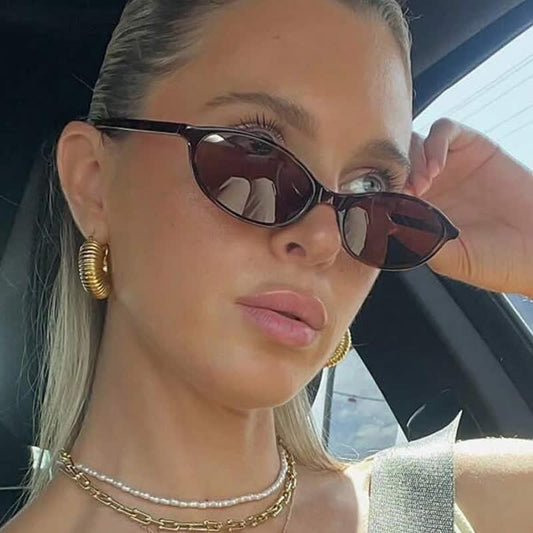 Spykay™ SG60724 Small Oval Frame Fashion Sunglasses
