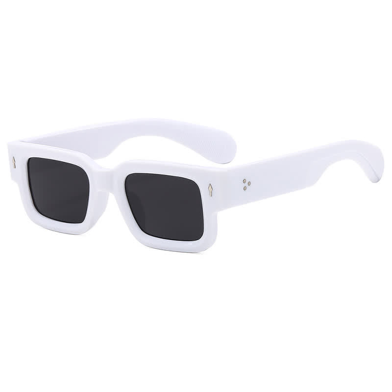 Spykay™ SG60748 Thick Rectangle Frame Trendy Sunglasses