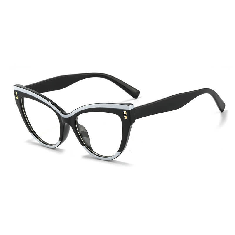 Spykay™ EG26691 Cat-Eye Colorblock Anti-blue Light Glasses