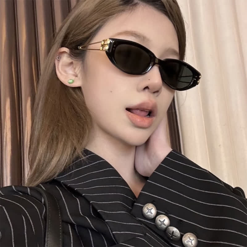 Spykay™ SG60765 Unisex Retro Cat-Eye Sunglasses with Nylon Lense