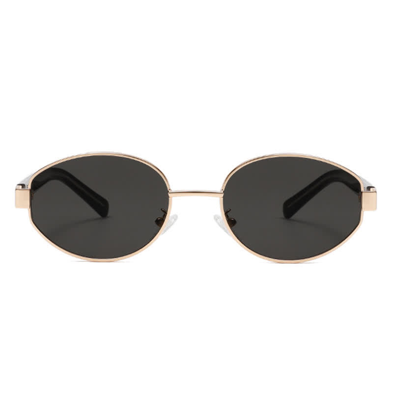 Spykay™ SG60768 Unisex Oval Frame Retro Sunglasses with Nylon Lense