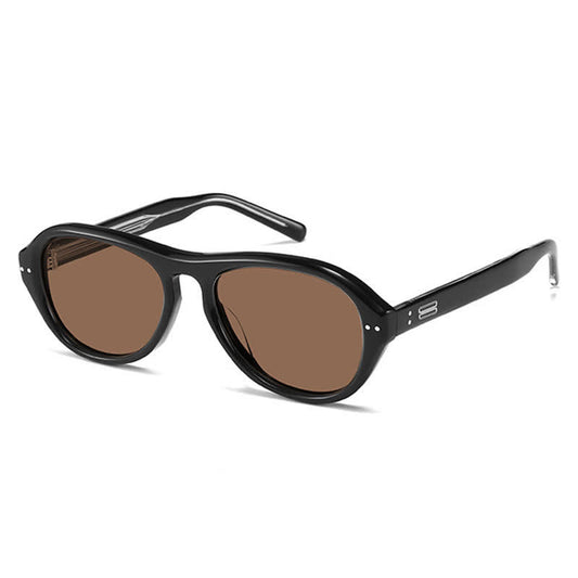 Spykay™ SG60771 Retro Fashion Oval Frame Sunglasses with Nylon Lenses