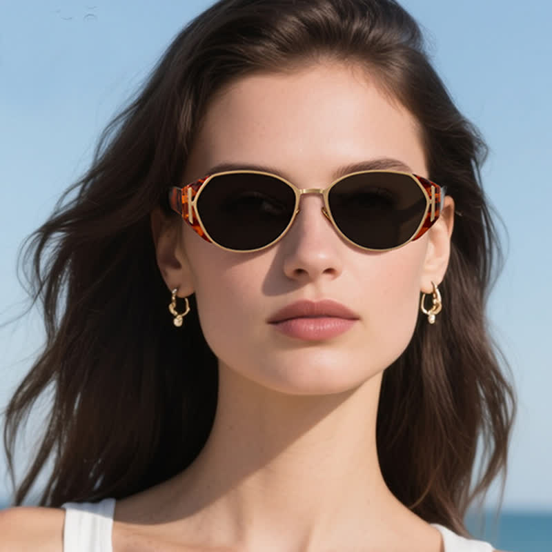 Spykay™ SG60772 Cat-Eye Retro Fashion Sunglasses with Nylon Lenses