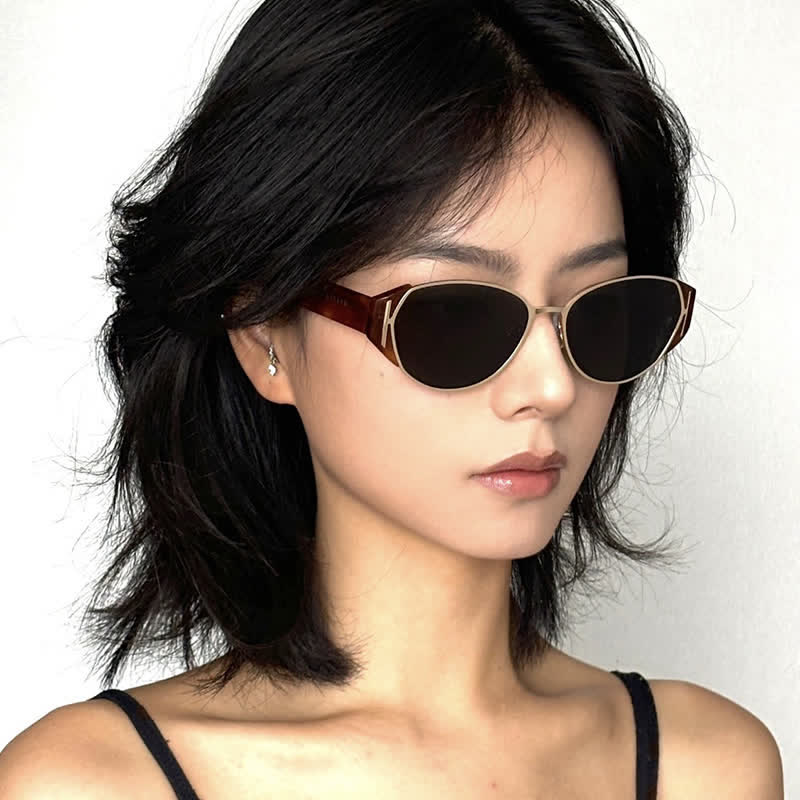 Spykay™ SG60772 Cat-Eye Retro Fashion Sunglasses with Nylon Lenses