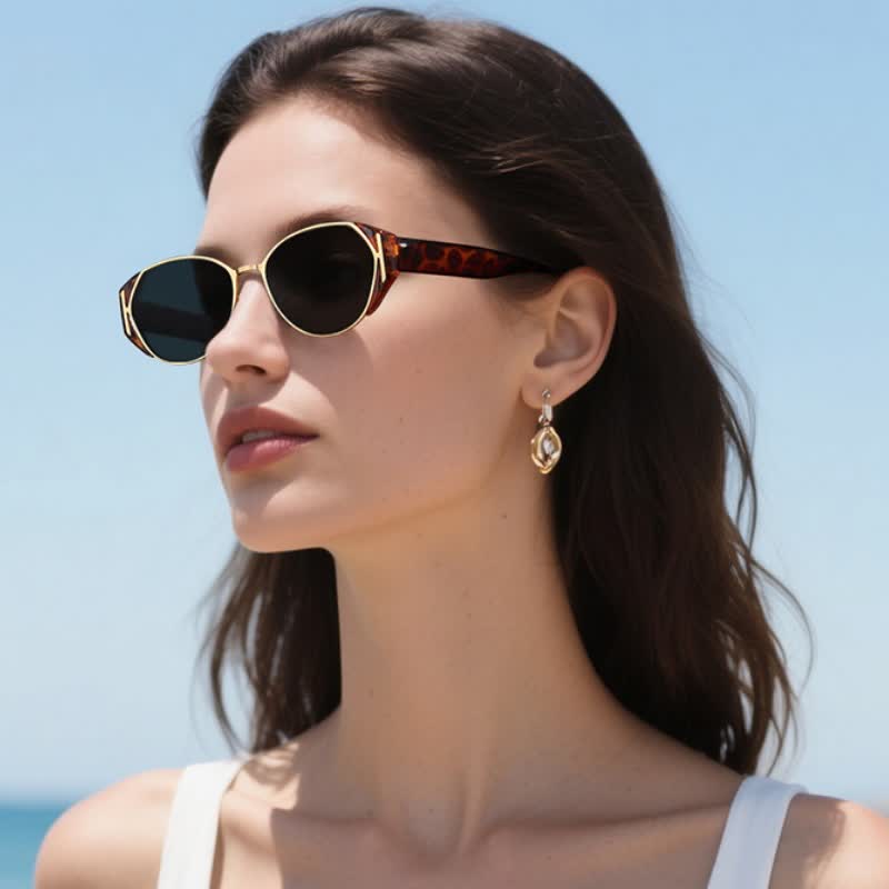 Spykay™ SG60772 Cat-Eye Retro Fashion Sunglasses with Nylon Lenses