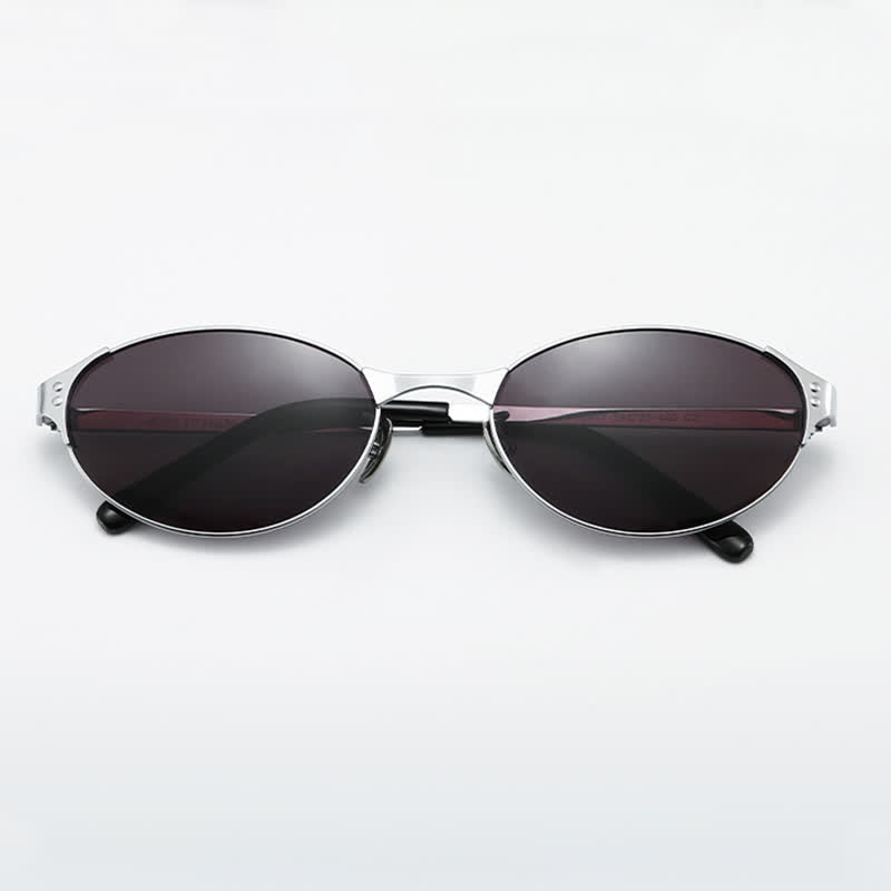Spykay™ SG60776 Y2K Lightweight Oval Frame Polarized Sunglasses