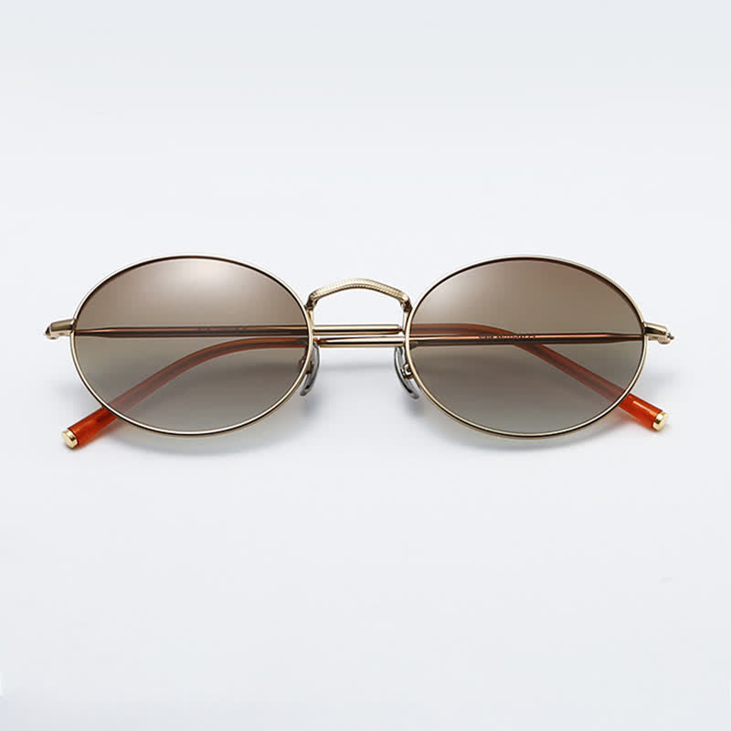 Spykay™ SG60775 Oval Frame Lightweight Polarized Sunglasses