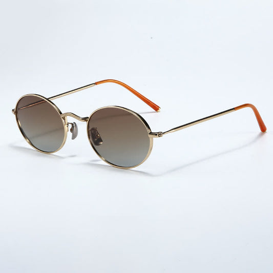 Spykay™ SG60775 Oval Frame Lightweight Polarized Sunglasses