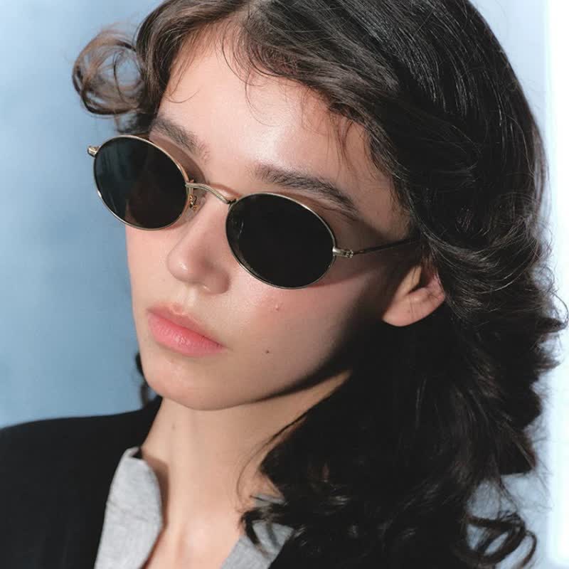 Spykay™ SG60775 Oval Frame Lightweight Polarized Sunglasses