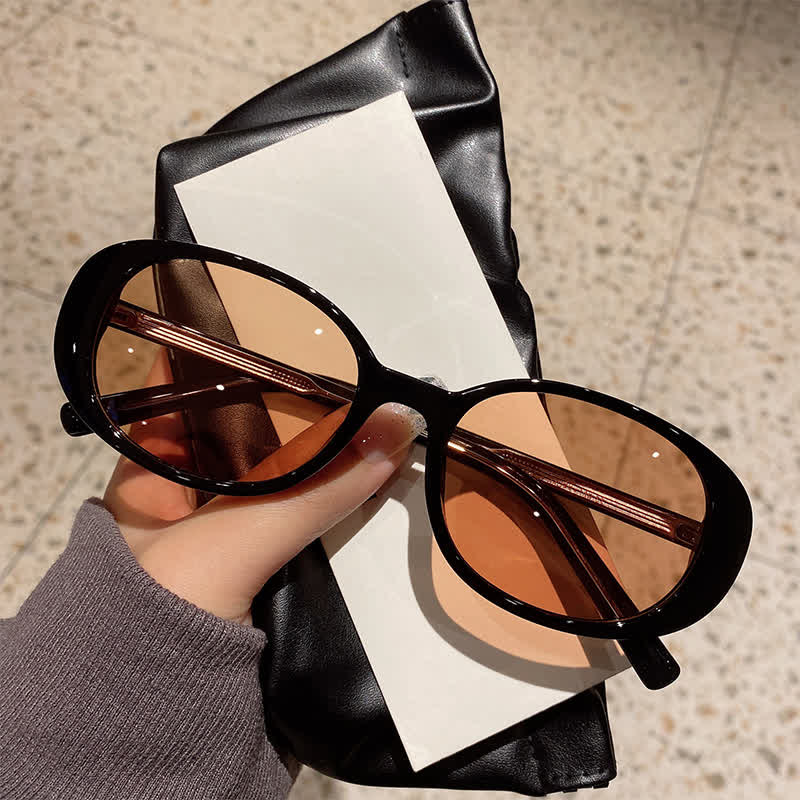 Spykay™ SG60773 Oval Frame Retro-Vintage Polarized Sunglasses