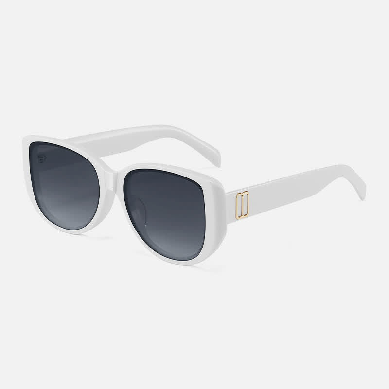 Spykay™ SG60777 Cat-Eye Large Frame Sunglasses with Nylon Lenses