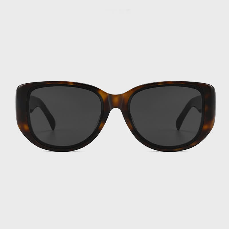 Spykay™ SG60777 Cat-Eye Large Frame Sunglasses with Nylon Lenses