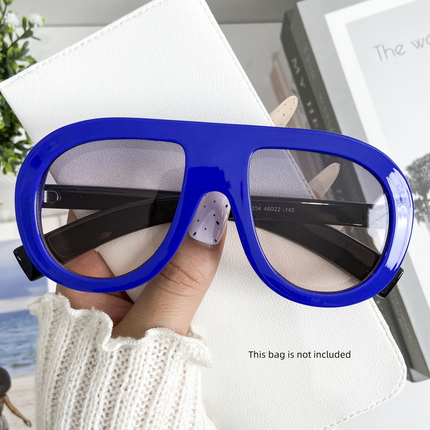 Spykay™ SG60687 Oversized Frame Hipster Aviator Sunglasses