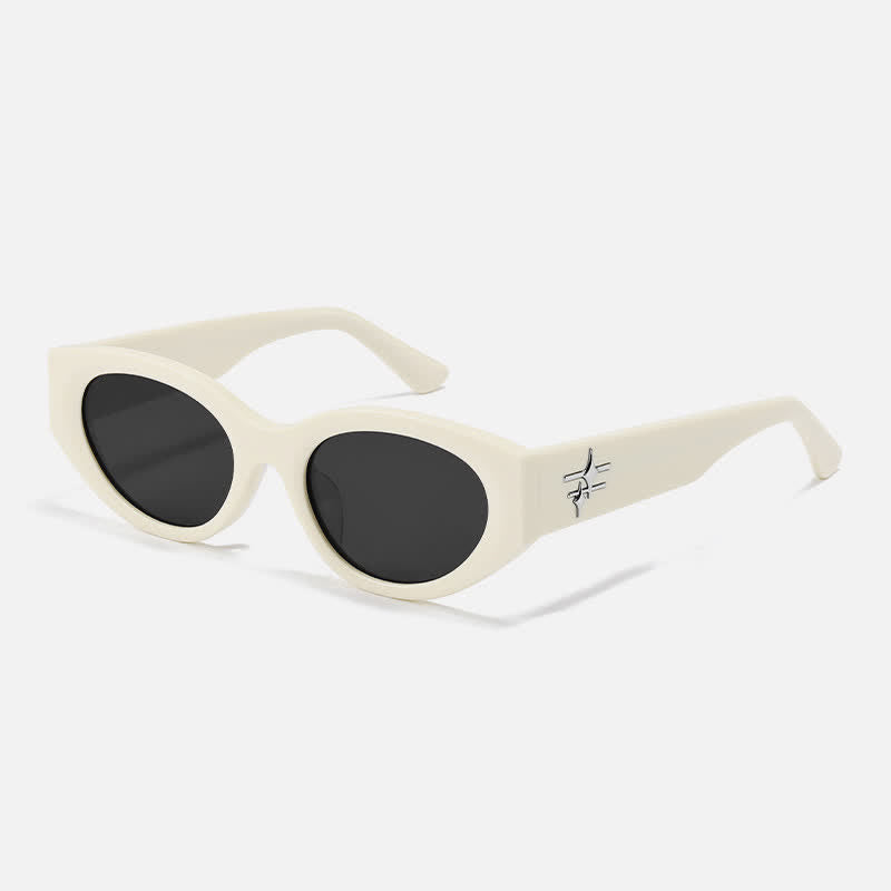 Spykay™ SG60781 Cat-Eye Polarized Star Temples Sunglasses with Nylon Lenses