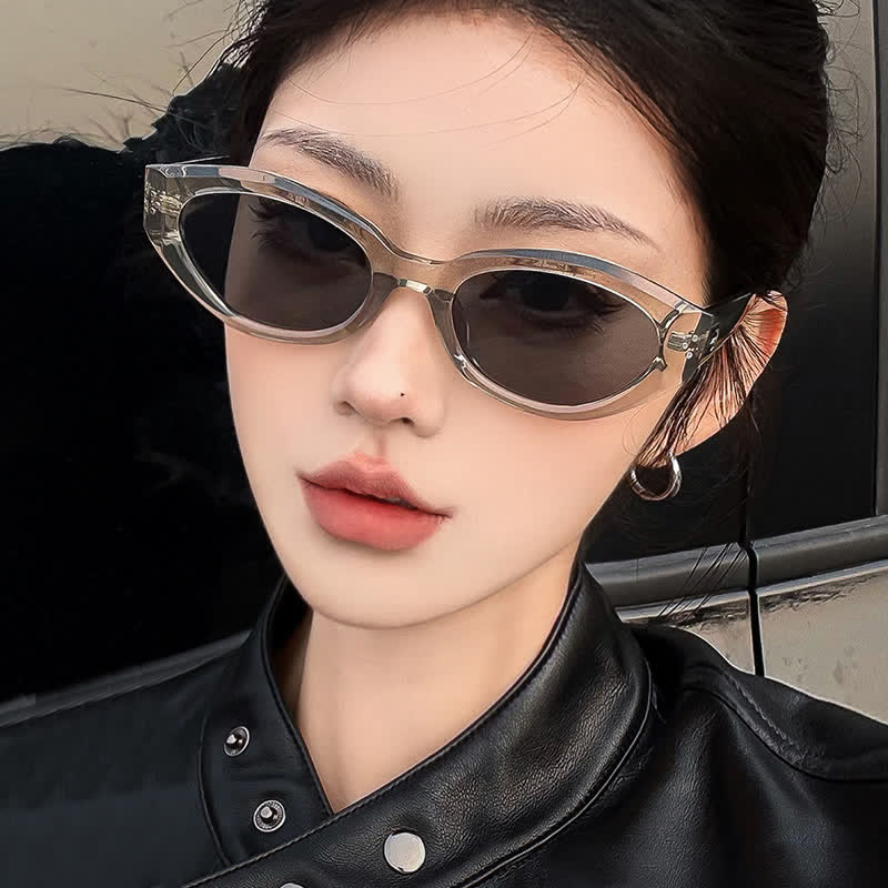 Spykay™ SG60782 'U' Design Cat-Eye Fashion Sunglasses with Nylon Lenses