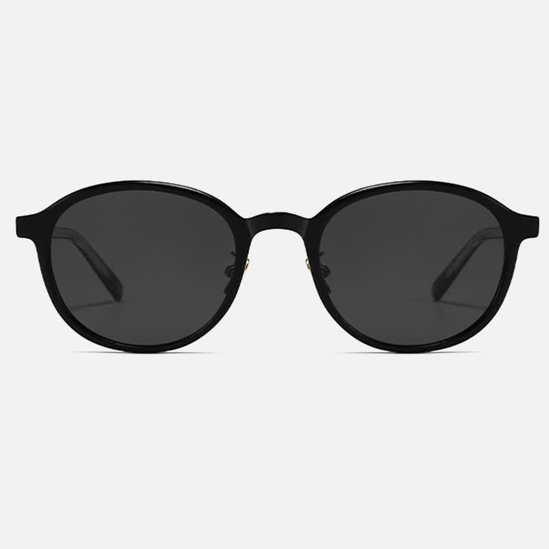 Spykay™ SG60790 Retro Round Frame Polarized Sunglasses with Nylon Lenses