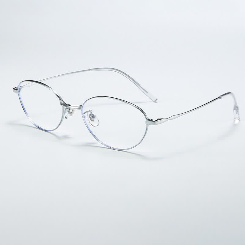 Spykay™ EG26709 Cat-Eye Titanium Frame Hipster Anti-blue Light Glasses